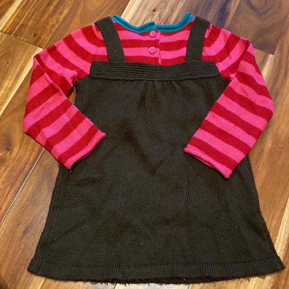 Girl’s Size 18-24 Months Fun, Colourful & Cozy Dress by Crazy8 -EUC - Picture 2 of 4